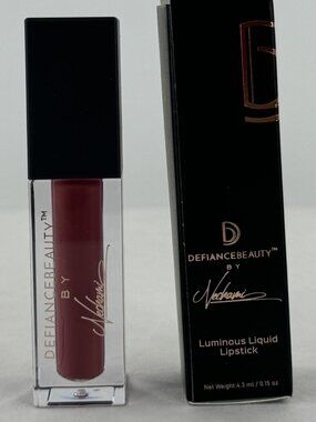 Defiance Beauty By Nadami Empower Luminous Liquid Lipstick 4.3ml 0.15oz NEW